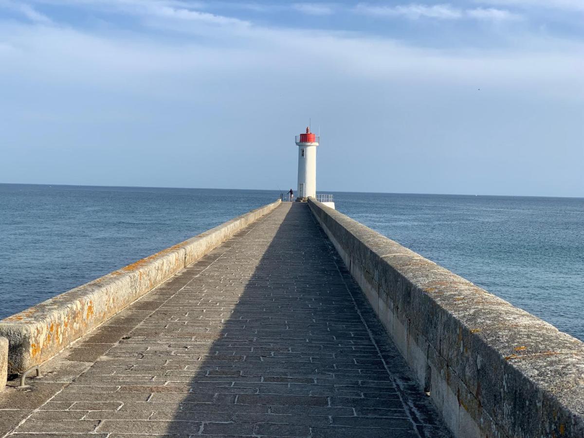Duplex Vue Mer - Plage A 100M- 4 Lits - Parking Sous Sol Audierne Buitenkant foto