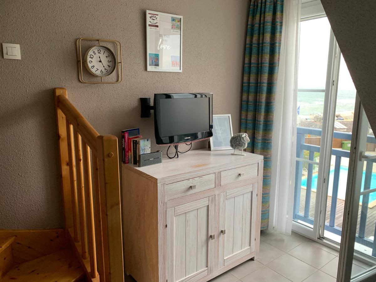 Duplex Vue Mer - Plage A 100M- 4 Lits - Parking Sous Sol Audierne Buitenkant foto