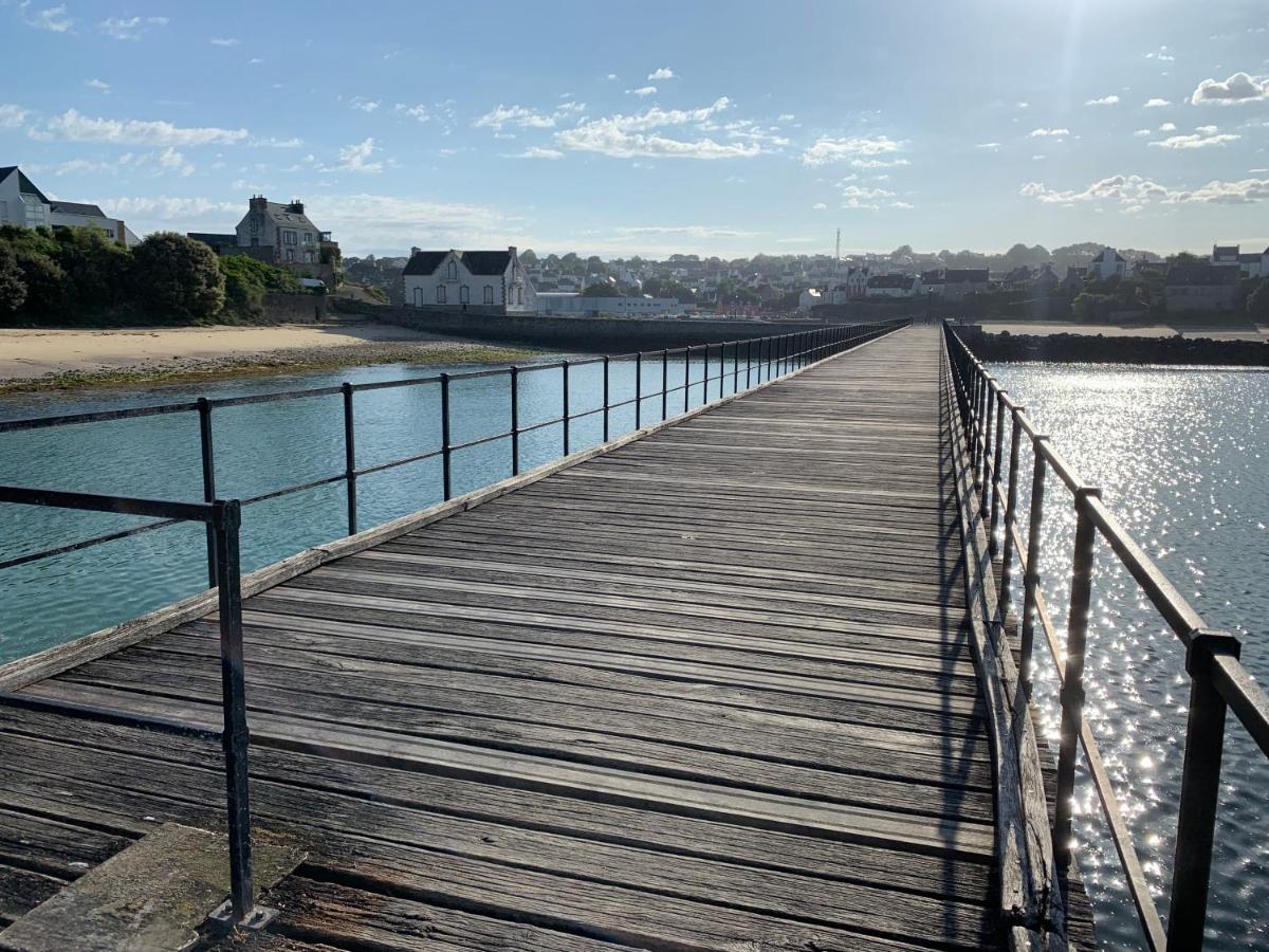 Duplex Vue Mer - Plage A 100M- 4 Lits - Parking Sous Sol Audierne Buitenkant foto