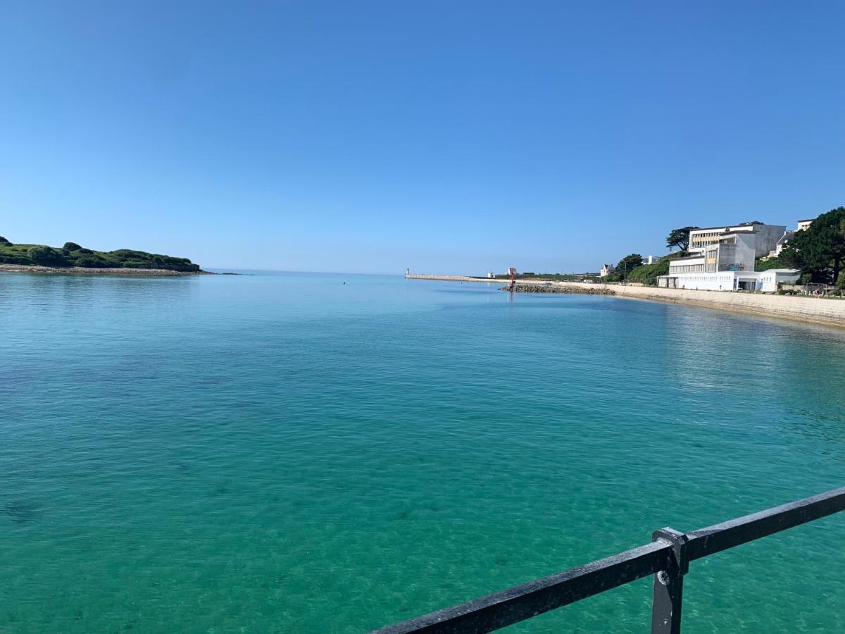 Duplex Vue Mer - Plage A 100M- 4 Lits - Parking Sous Sol Audierne Buitenkant foto